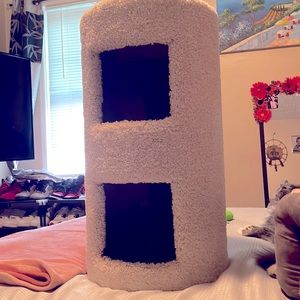 Small cream color two door yaheetech from chewy.com